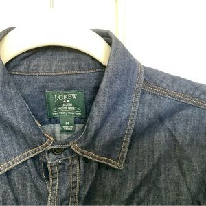 J. Crew denim work shirt